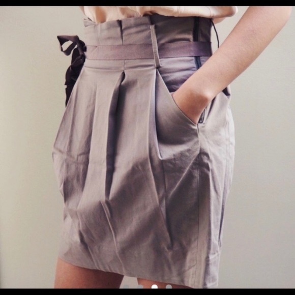 Talula Babaton Wool Pleated Skirt - Picture 4 of 4